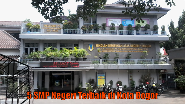 5 SMP Negeri Terbaik di Kota Bogor Terakreditasi A